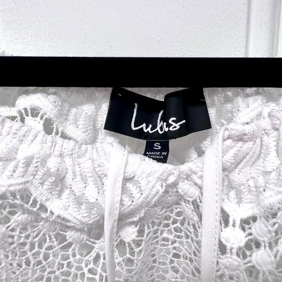 Lulu's White Lace Blouse - Picture 2 of 10